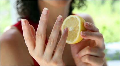 Лимон для нігтів