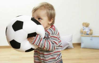 Футбольний м'яч для дитини